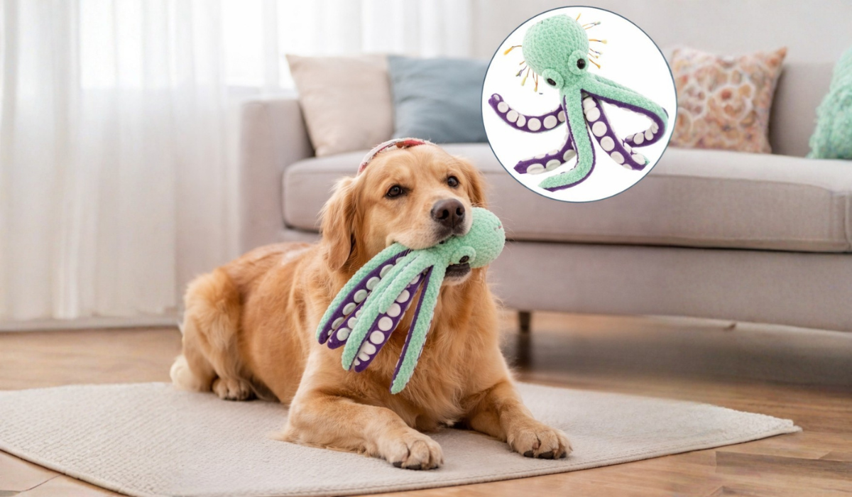 Octopus Dog Toy