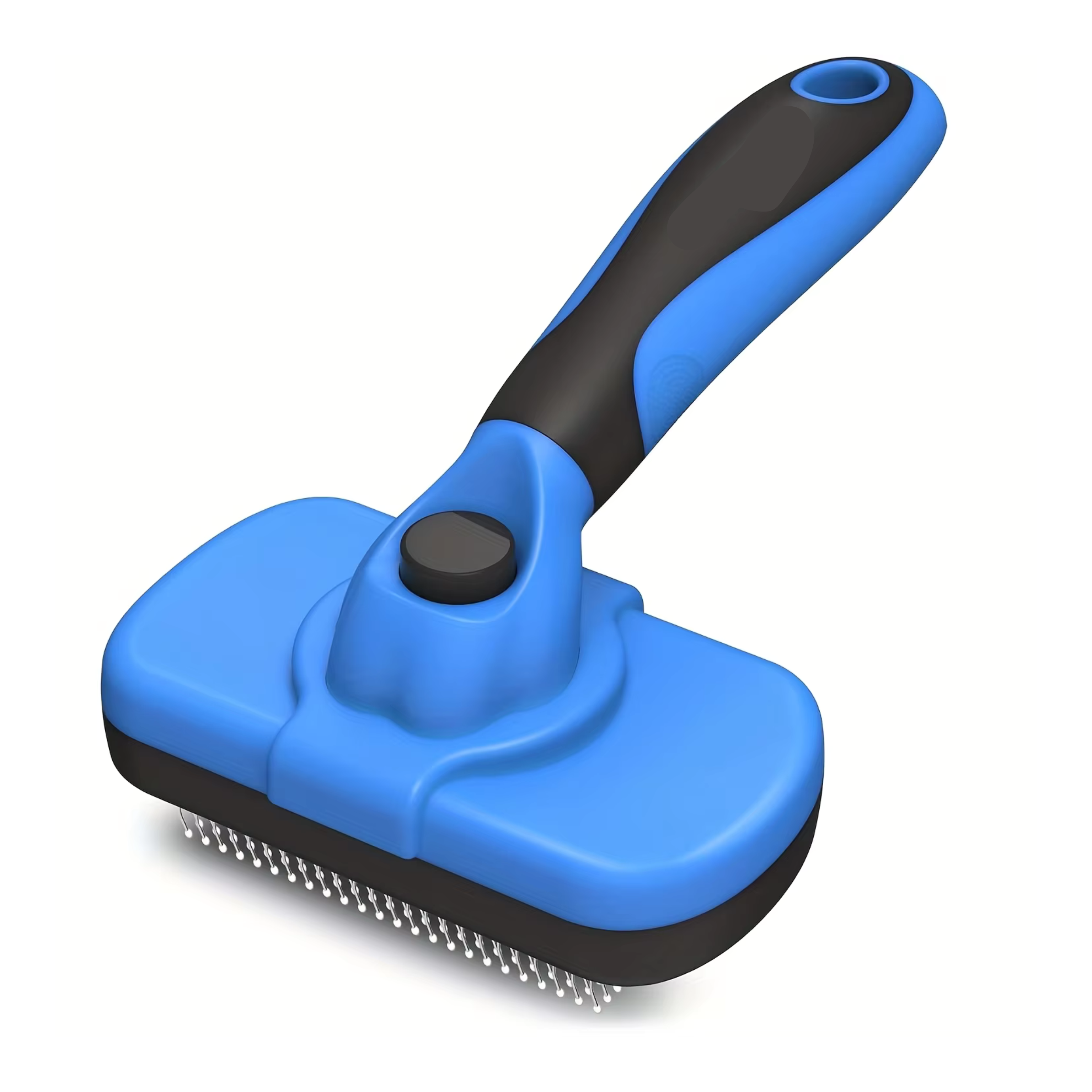 Blue Slicker brush for dogs — Woofy Plus
