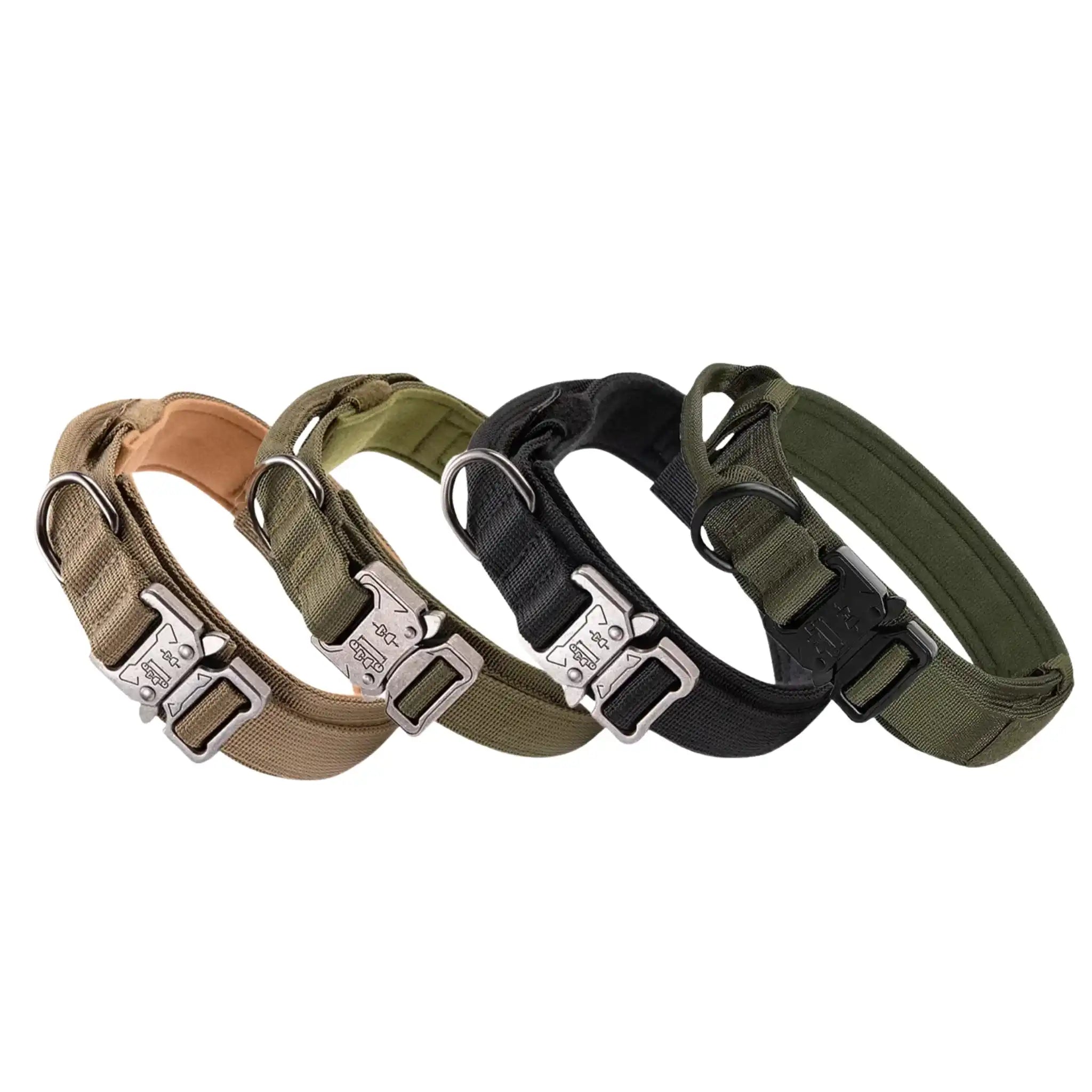 Four cute dog collars in different colors  — WoofyPlus 