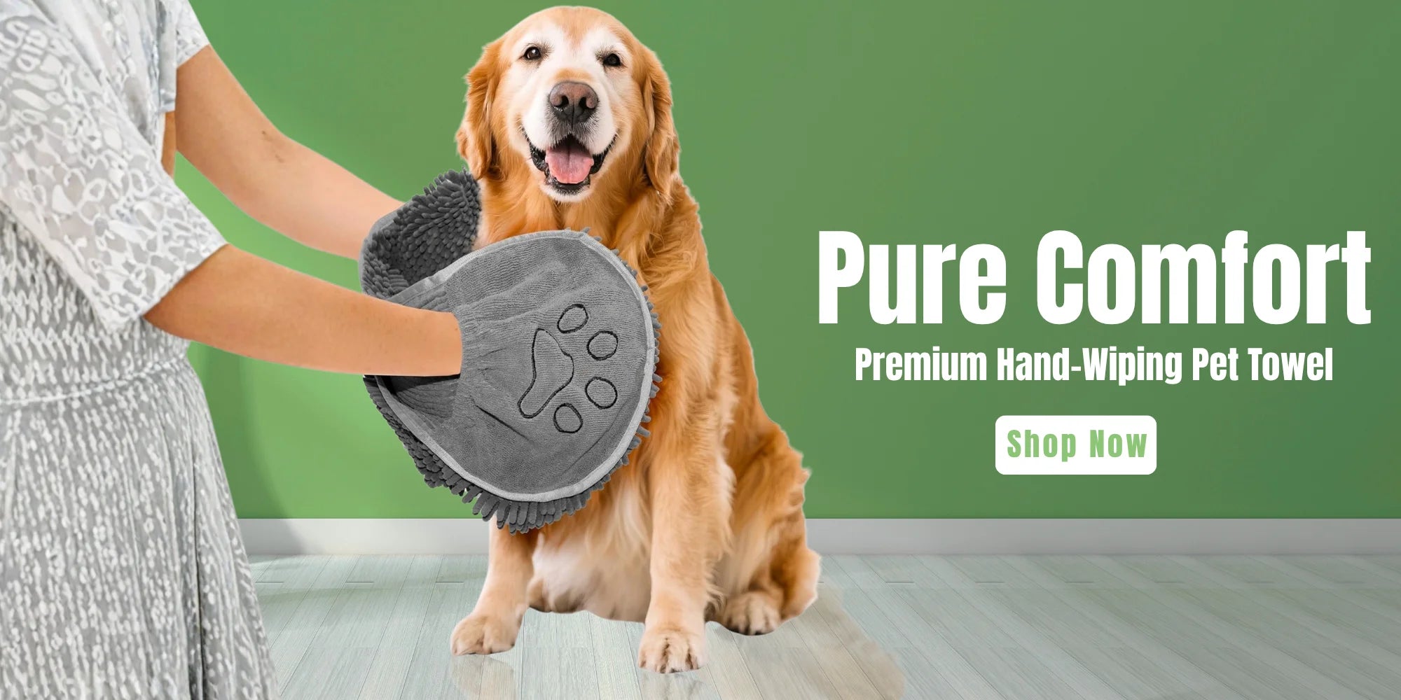 Pet Gloves Hand Towel | Wofyplus